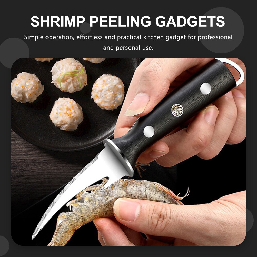 Shrimp Remover Cutter Shrimp Peeling Gadgets Stainless Steel Shrimp Cleaner Tool for Kitchen House Use