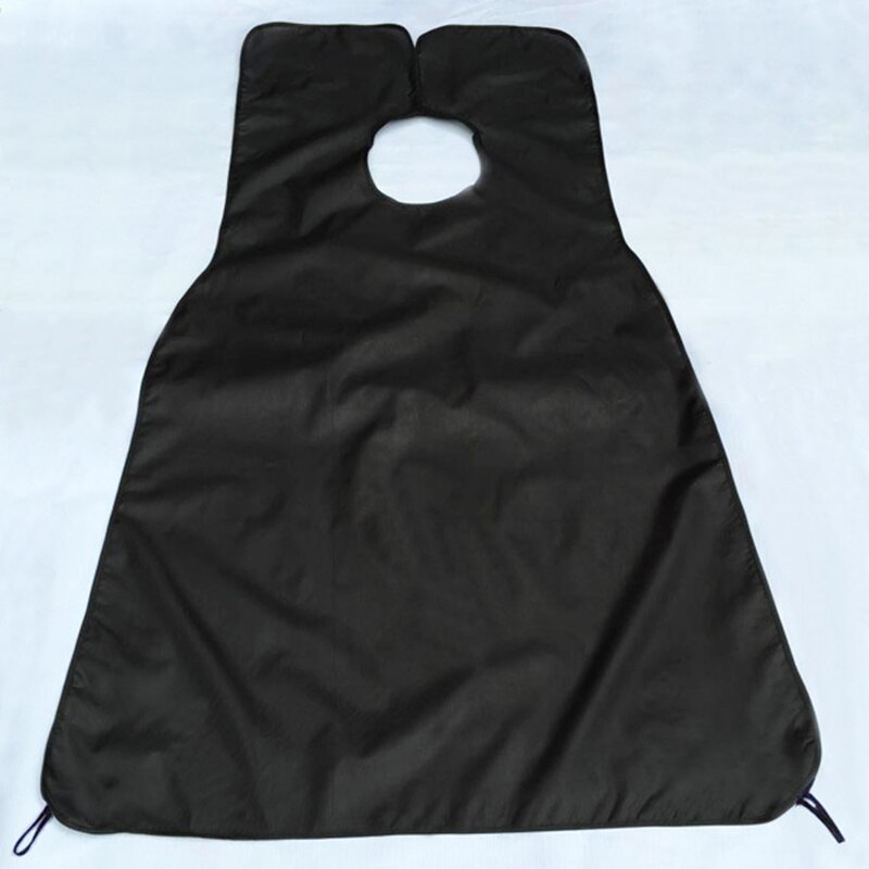Baard schort verzorging schoon verzamel doek slab gezichtshaar scheer opvang cape met twee zuignappen scheerdoek scheerschort