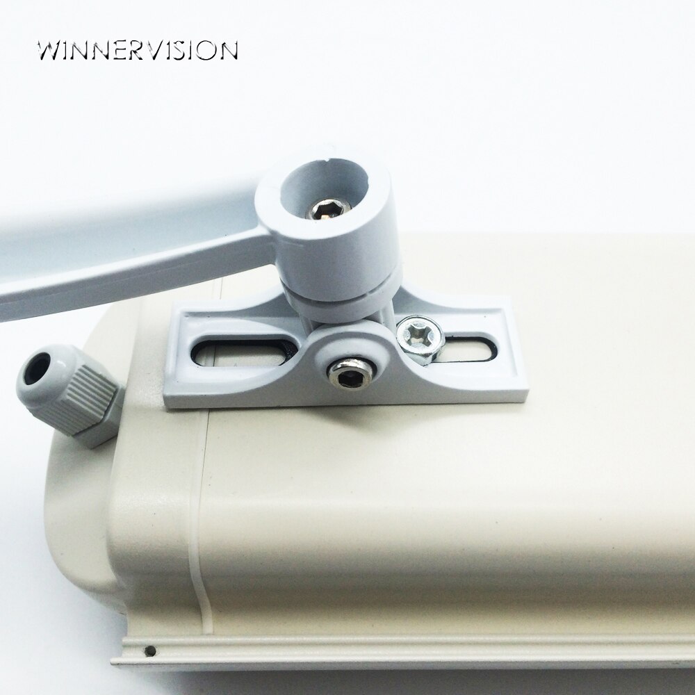 Zewnętrzne na zewnątrz kamera telewizji przemysłowej dom na zewnątrz wodoodporne antypoślizgowe futerał ochronny + regulowany uchwyt uchwyt montażowy na sufit i na ścianę stojak