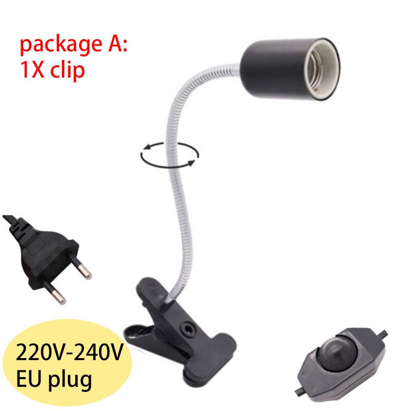 UVA UVB rettile portalampada impostato di lampadine con clip tartaruga lampadina lampada kit tartarughe termometro riscaldante igrometro kit lampada crogiolarsi: package A