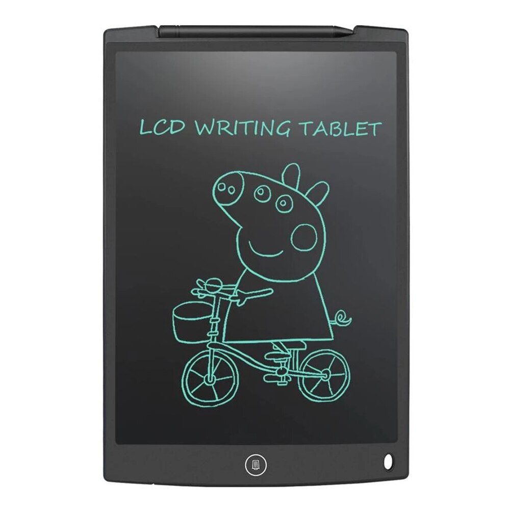 Electronic Drawing Board 8.5Inches LCD Screen Writing Tablet Digital Graphic Drawing Tablet Electronic Handwriting Pad Board+Pen: Black