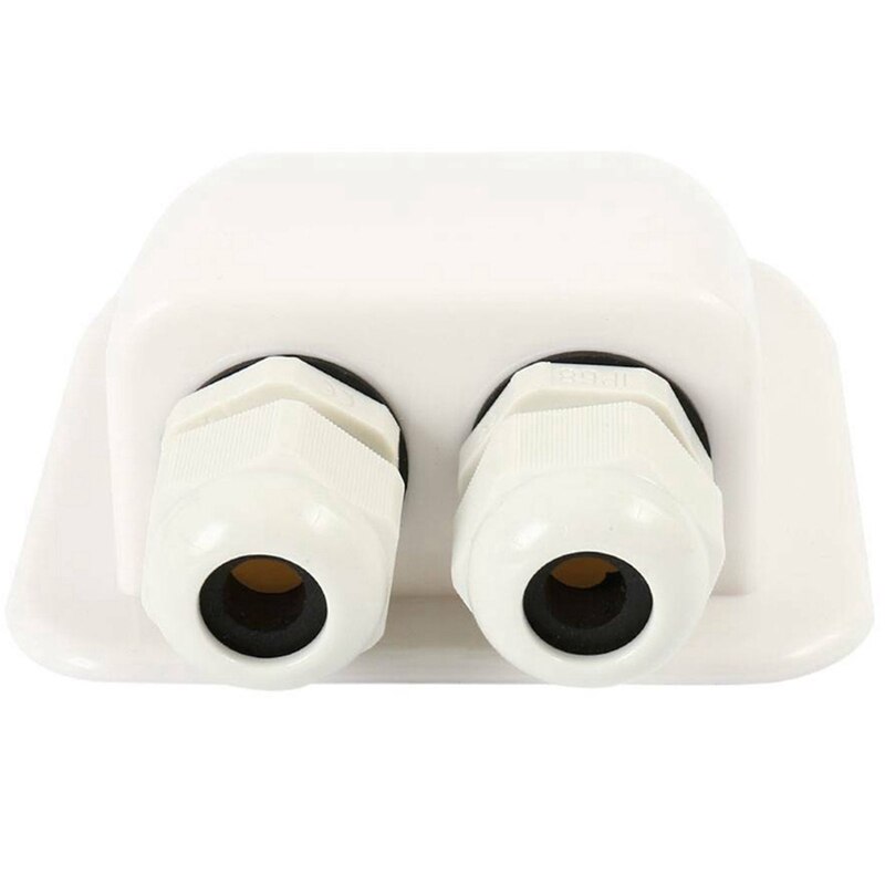 RV Accessories Solar Car Junction Box Roof Wire Entry Gland Box Solar Panel Cable Motorhome Junction Box RV Accessories