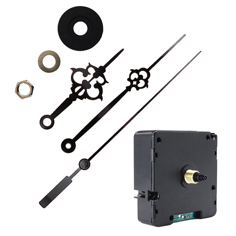 367A Deutsch für Zeitzone DCF Funkgesteuerte leise Wanduhr Quarzwerk Mechanismus DIY
