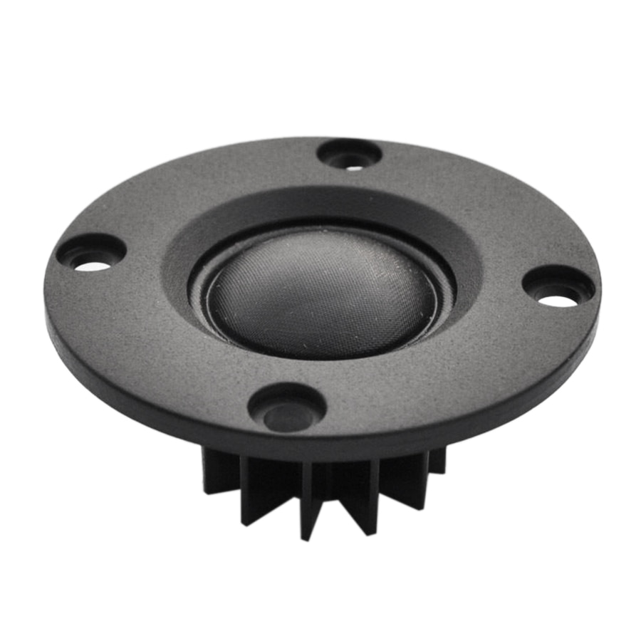 Tweeter Speaker 6 Ohm 30W Hifi Soft Dome Silk Film Treble Loudspeaker Neodymium Toothed Heat Sink 2Pcs
