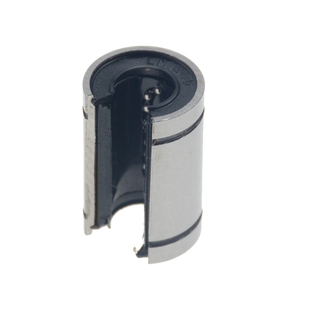1pc LM12UUOP LM10UUOP LM16UUOP LM20UUOP 12mm Linear bearings Open Type CNC Linear Bushing for 3D printer parts shafts
