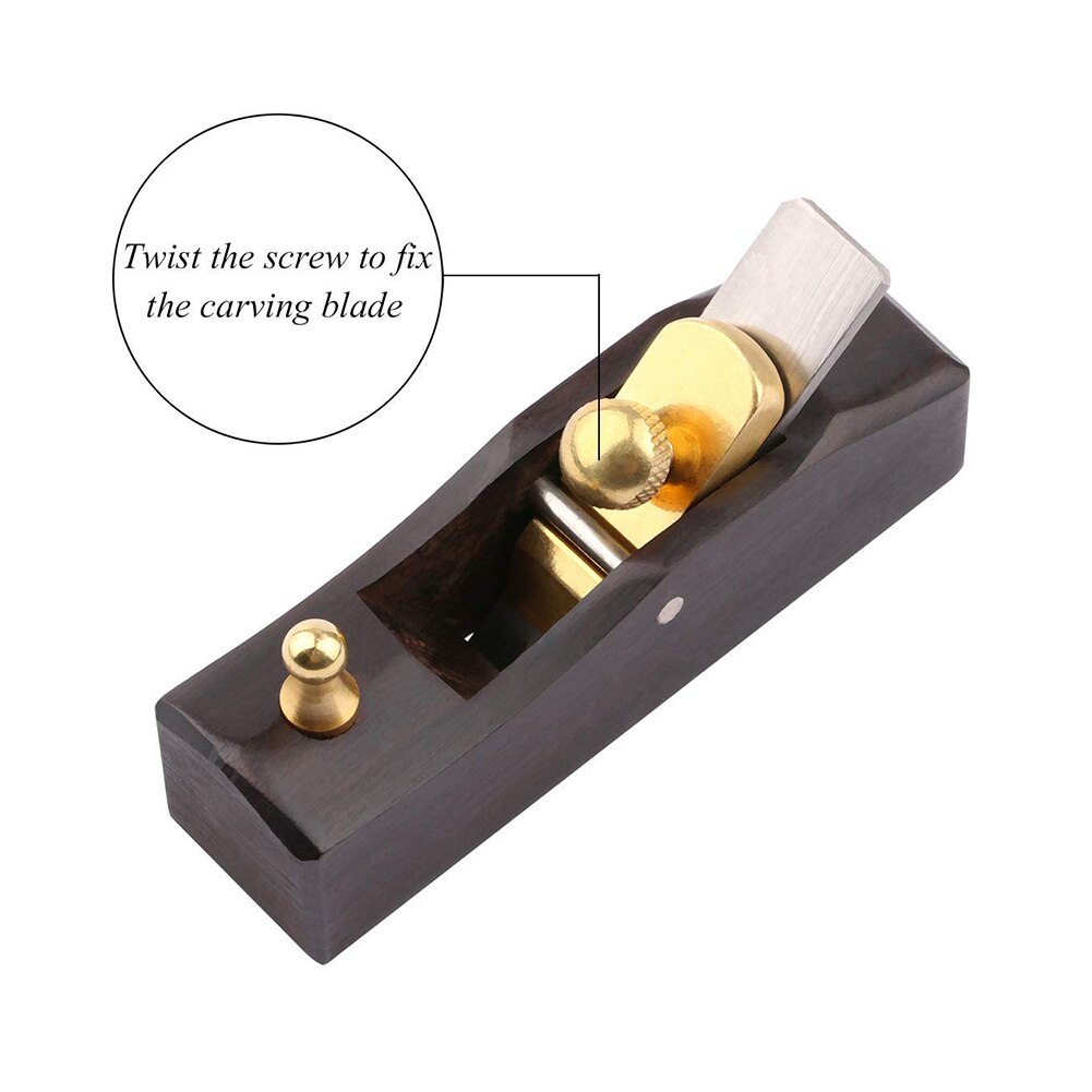Mini Wood Planer Hand Tool Flat Bottom Wood Trimming Plane for Woodworking Wooden Planing OCT998