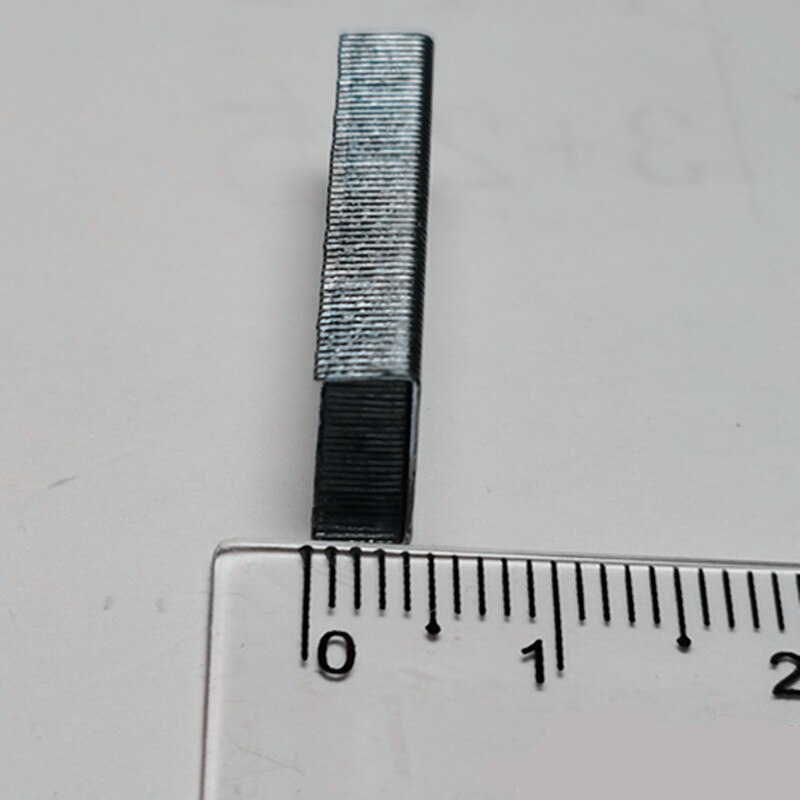 Grapas grandes de Metal tipo 10 en caja de ciudad, pequeñas grapas de Metal galvanizado, 1000 piezas, una caja de grapas