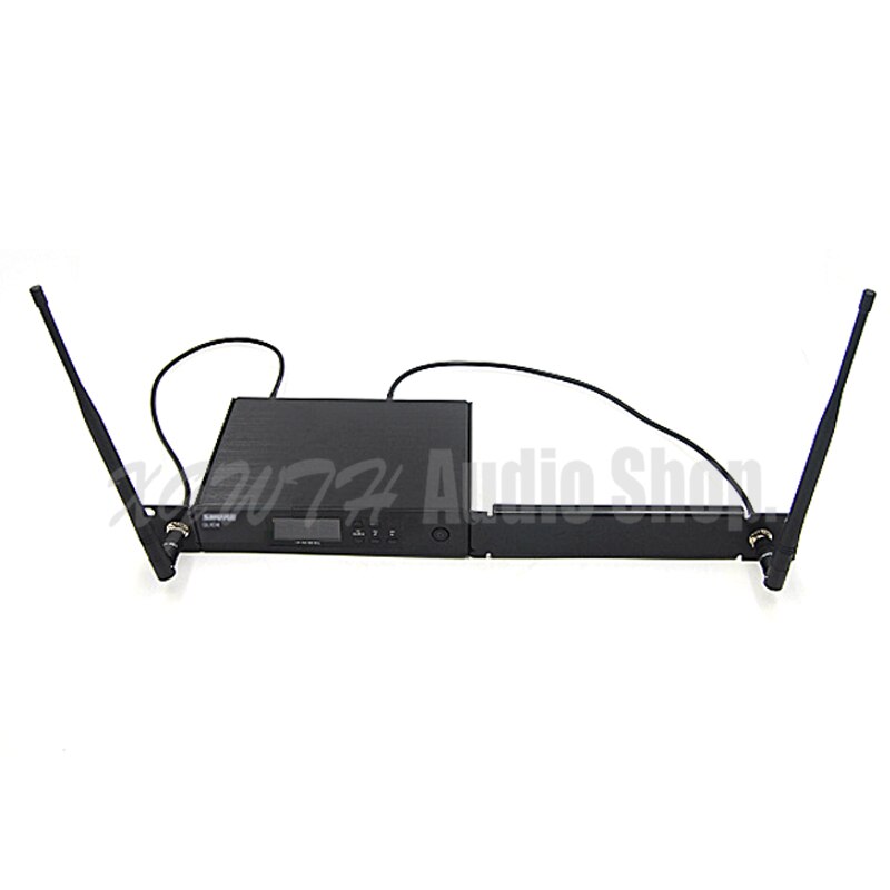Metal rack montering antenne forlænger kabel beslag rack sæt til shure qlxd qlxd 4 trådløs mikrofonsystem trådløs modtager