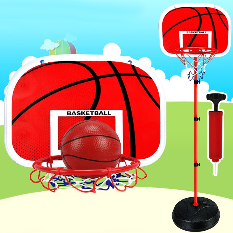 Children Height Adjustable Portable Basketball System Basketball Hoop Indoor Sports Toy ASD88