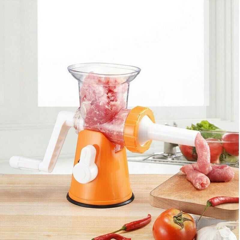 Multifunksjons kjøttkvern kraftig manuell matte kutter matprosessor blender pp rustfritt stål legering kinesisk brukerhåndbok