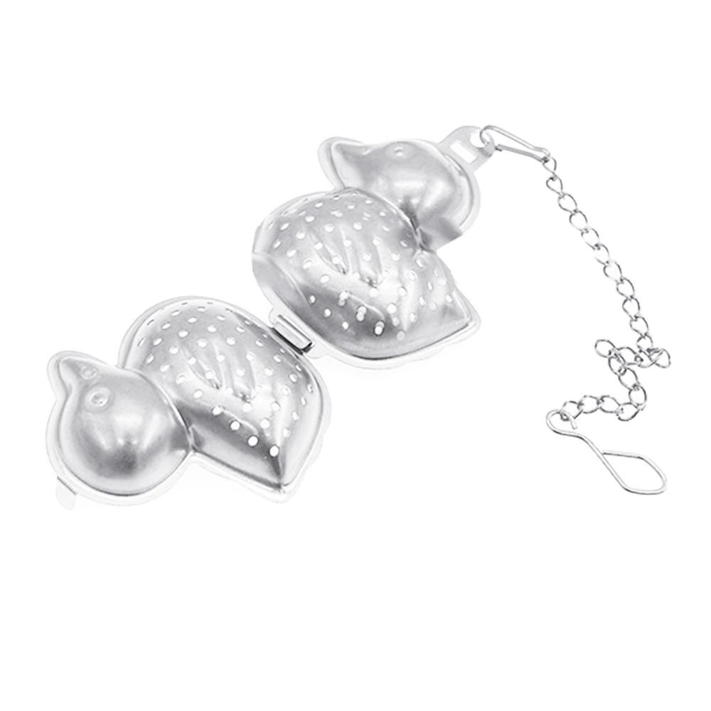 Colador de filtro de Infusor de acero inoxidable, práctico y , cuchara de bola de té, utensilios de cocina para el hogar, suministros de fabricación de té: style 3