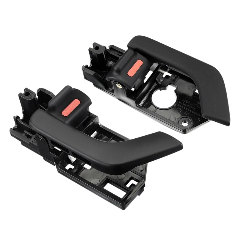 1 par frente interior interior maçaneta da porta para hyundai tiburon 2003-2008: Default Title