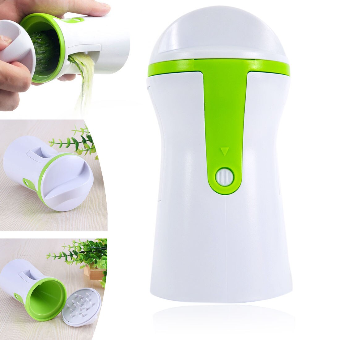 1PC Blades Vegetable Spiralizer Slicer Twister Handheld Spiral Cutter Fruit Grater Cooking Tools Spaghetti Pasta Kitchen Gadget