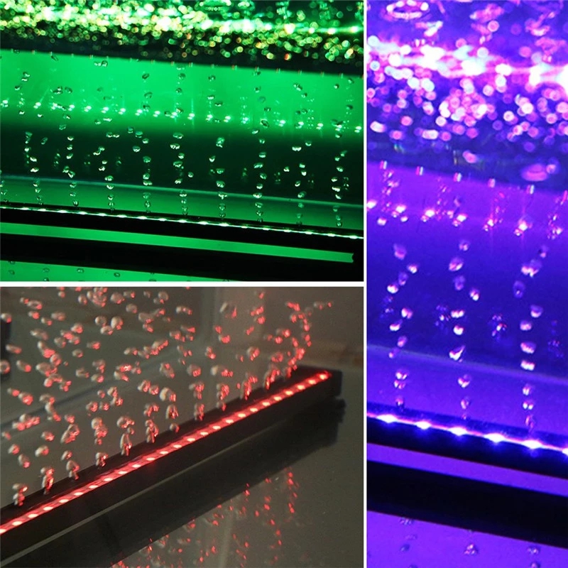 LED Luchtbel Licht Aquarium Lamp Onderwater Dompelpomp Aquarium Licht Kleur Veranderend Zuurstof maken voor Aquarium