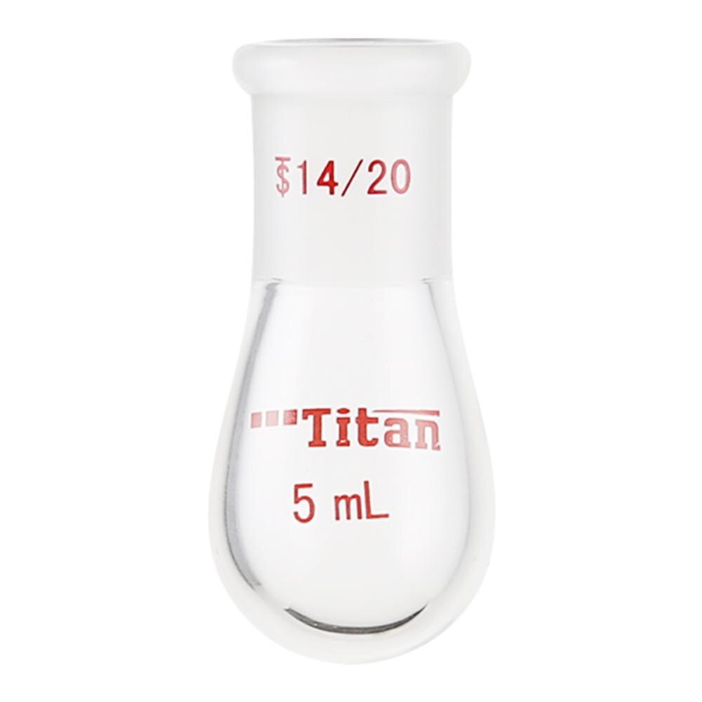 Experiment Instrument Thick-Walled Eggplant Bottle Laboratory Tools High Strength Flask Laboratory teaching glass instrument