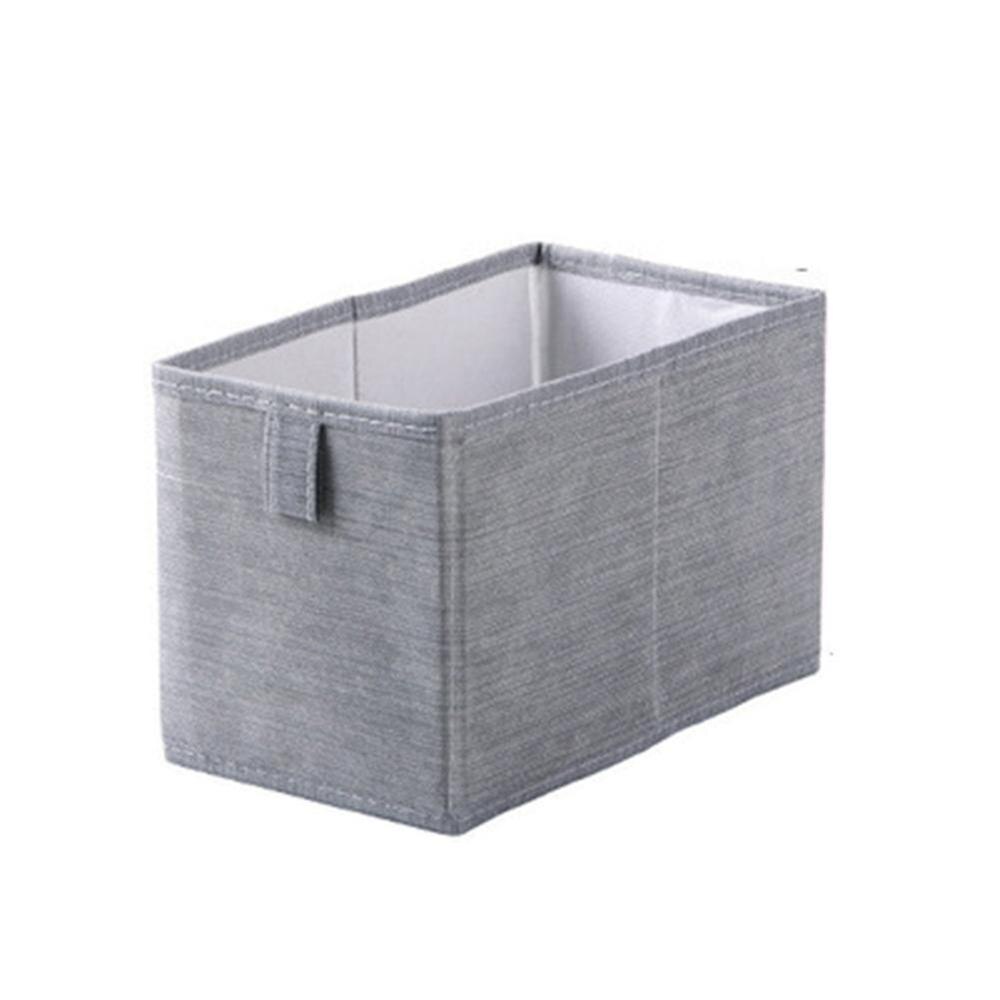 Caja de almacenamiento plegable para ropa interior, contenedor de almacenamiento no tejido para el hogar, ahorro de espacio de vestuario, cajón de acabado, V9J1: A