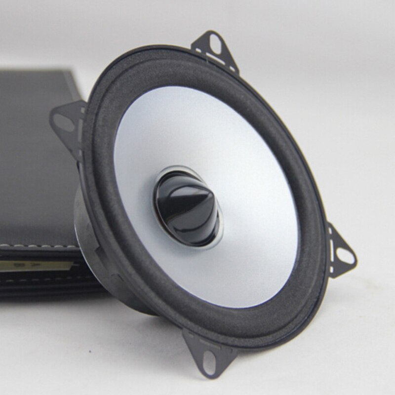 1 paar 4 "60 W 2 Weg Auto Coaxiale Hifi Speaker Voertuig Deur Auto Audio Muziek Stereo Full Range frequentie Luidspreker