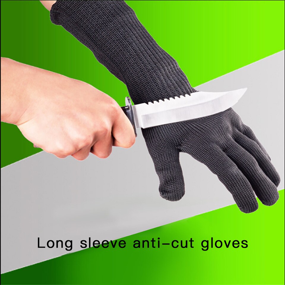 1 Paar Multi Functie Anti Cut Handschoenen Cut Proof Steekwerende Roestvrij Staaldraad Metalen Mesh Keuken Lassen Tuinieren Handschoenen