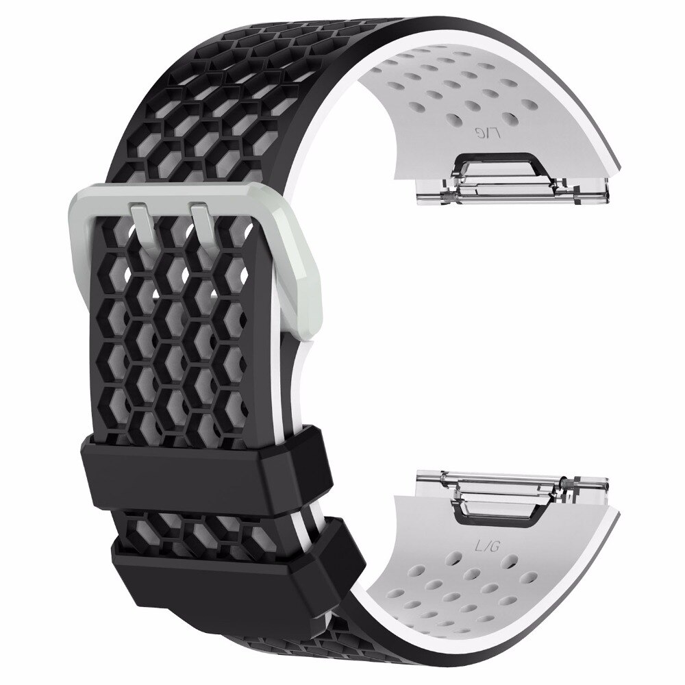 Bracelet de montre tschick pour fitbit ionic, bracelet de sport en silicone, bracelet de remplacement pour fitbit ionic