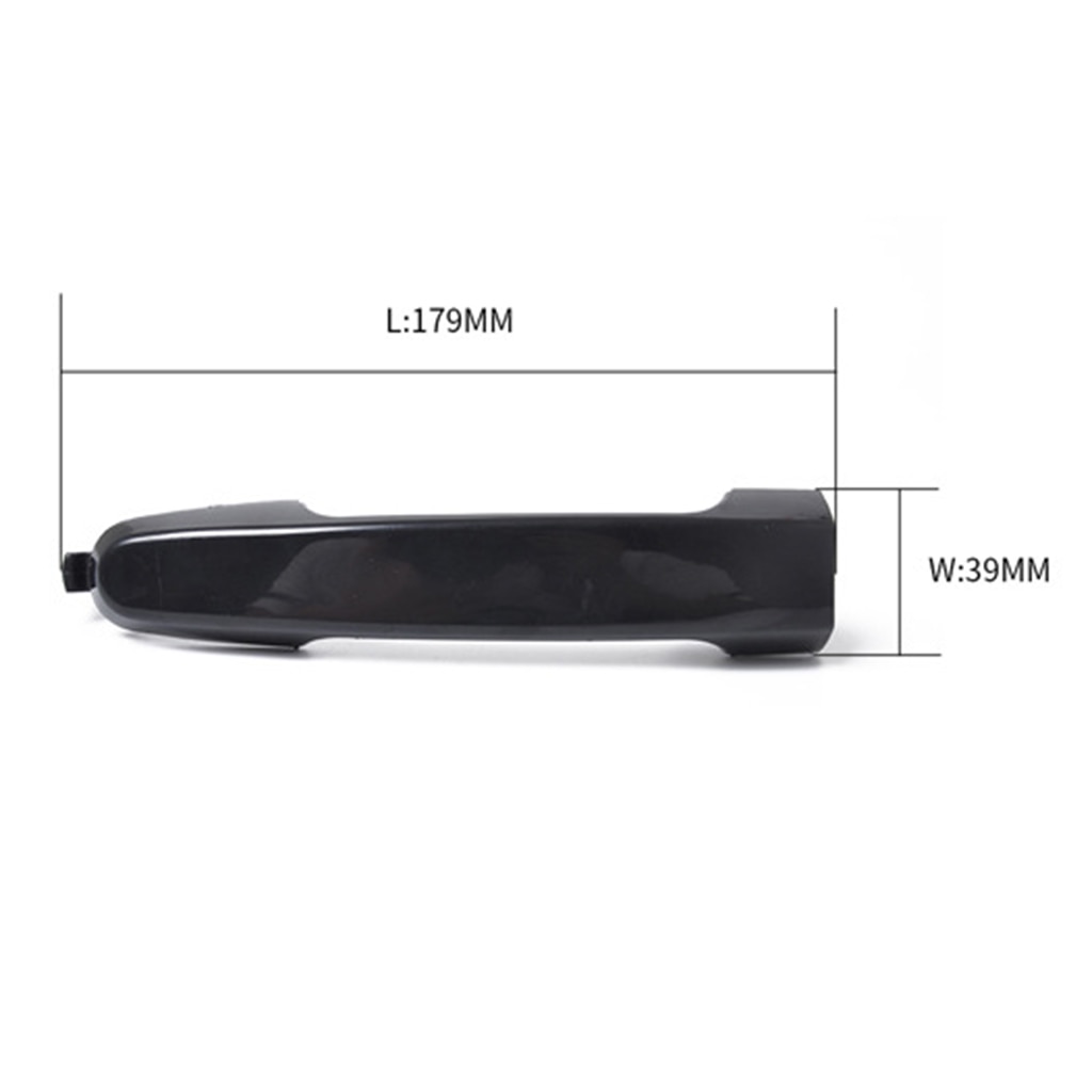 Replacement Exterior Door Handle for Toyota Corolla AE110 - Rear Right