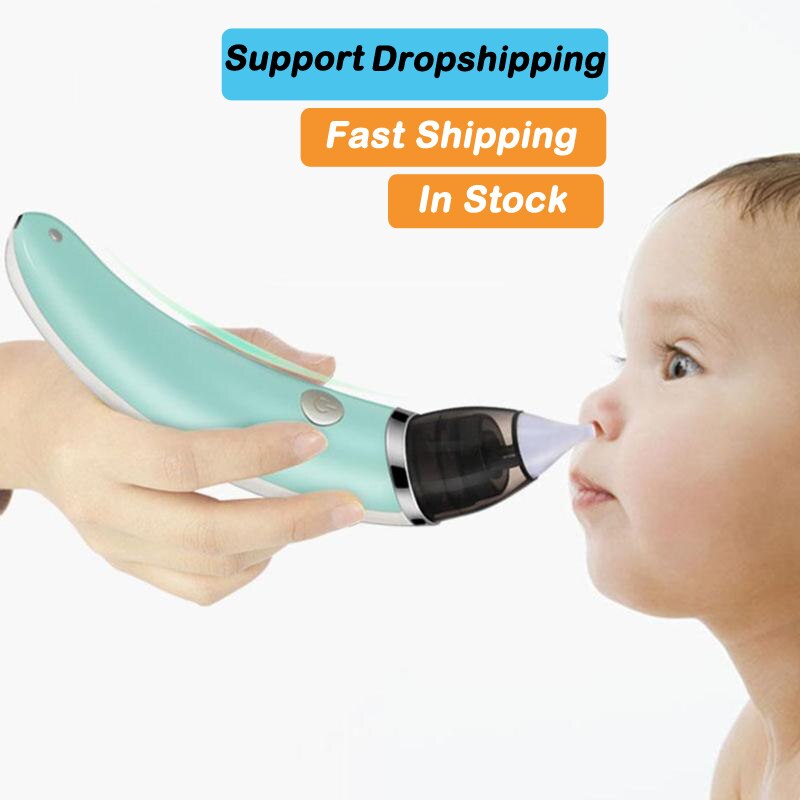 Aspirador nasal elétrico seguro, suporte para limpeza de nariz, para bebê, higiênico, adereços para cuidados com o nariz