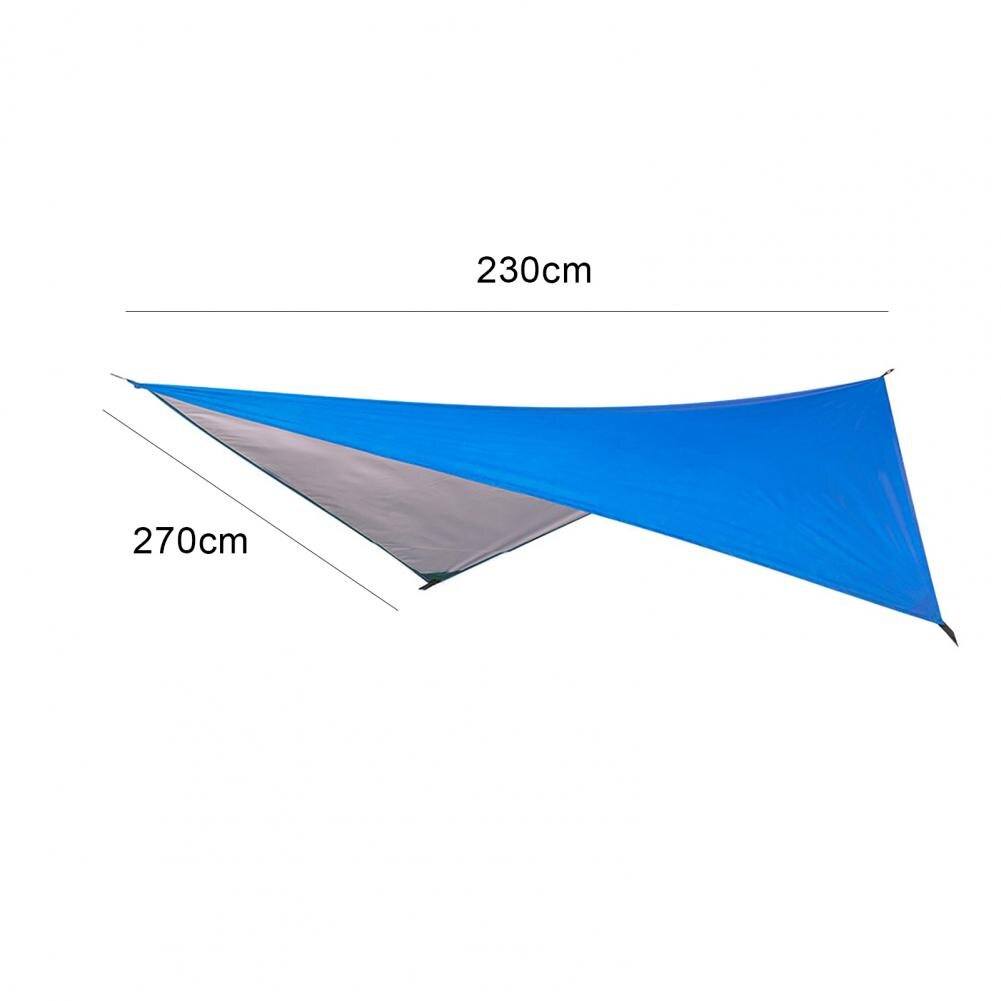 Tent Waterproof Lightweight Polyester Rain Fly Hammock Tarp Cover for Hiking Tent Waterproof