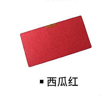 700*330mm Large Office Computer Desk Mat Modern Table Keyboard Mouse Pad Wool Felt Laptop Cushion Desk Mat Gamer Mousepad Mat: red