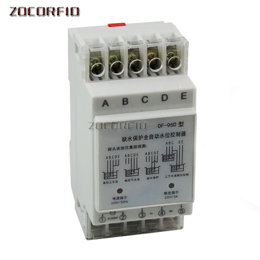 DF-96D DF96B Automatic Liquid Switch protection automatic water level controller Pump Controller with three probes 5A 220v