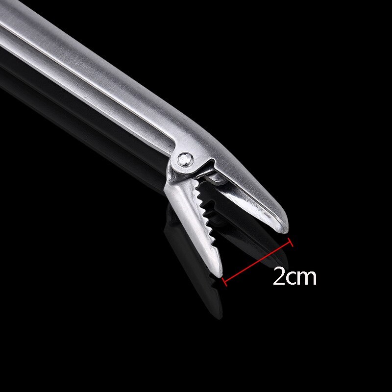 Edelstahl Aushaken Gerät Fisch Klemme Clip Fangen Entferner Zange Angeln Haken Werkzeug Fisch Bekämpfen Steuer Fisch Zange