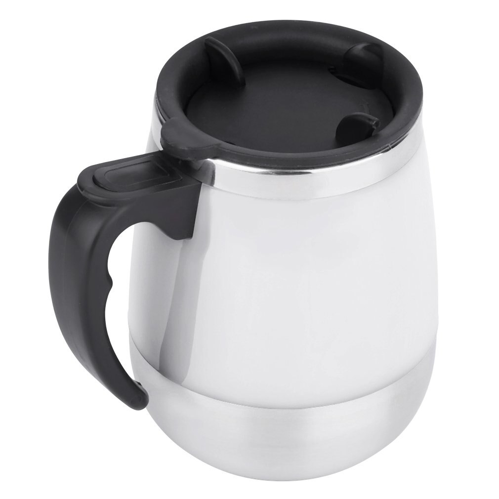 450 Ml Rvs Zelf Roeren Mok Auto Mixing Drinken Thee Koffie Cup Thuis Automatische Elektrische Koffie Cups