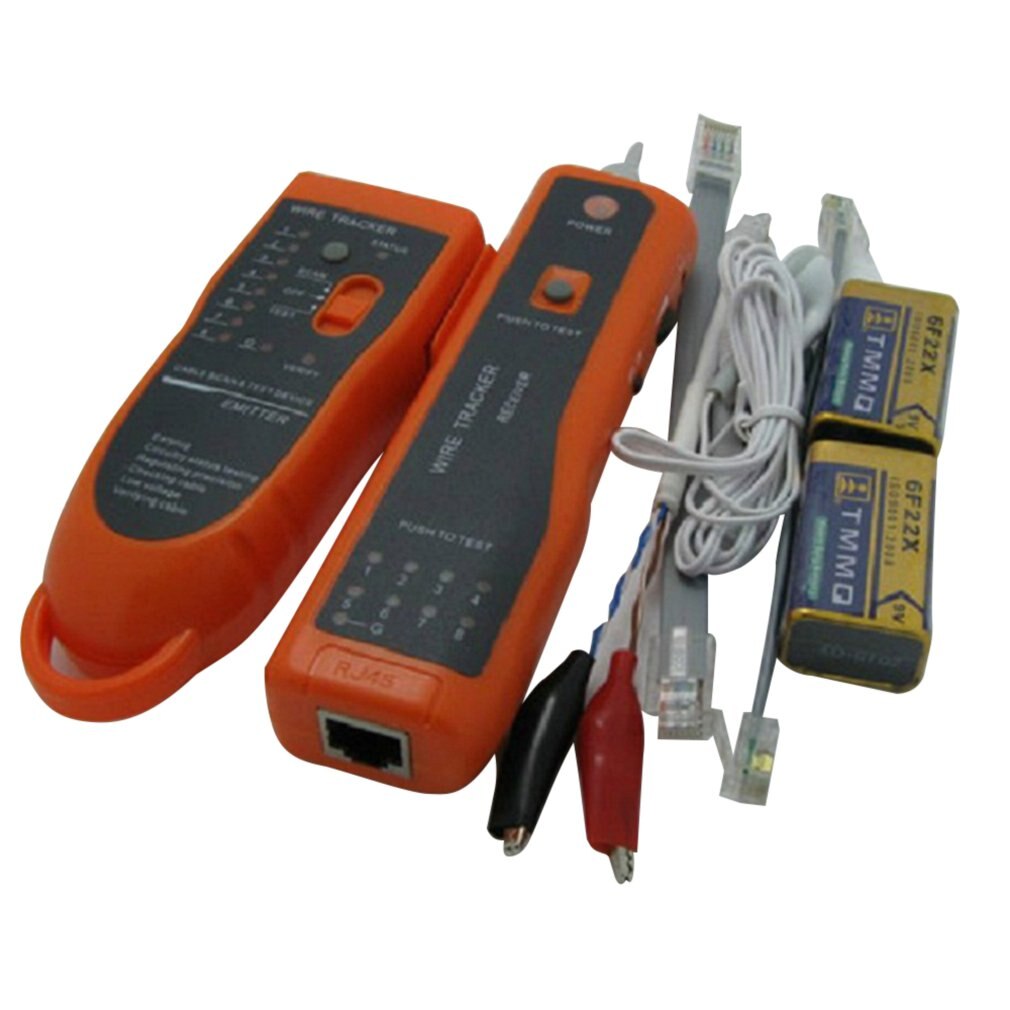 Utp Stp Cat5 Cat6 Rj45 Lan Network Cable Tester Line Finder Rj11 Telephone Wire Tracker Tracer Diagnose Tone Kit Xq-350