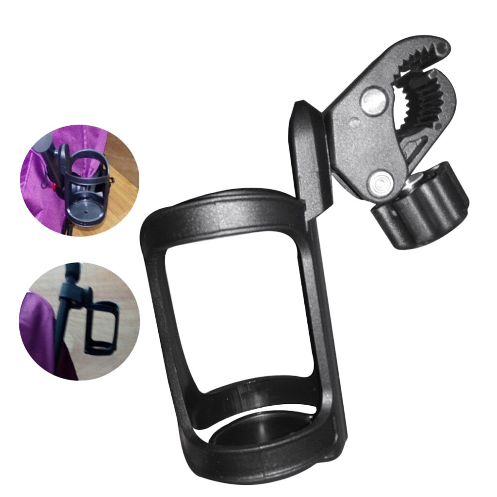 Adjustable Water Bottle Cage 360 Degree Rotation Bike Cup Support Bracket