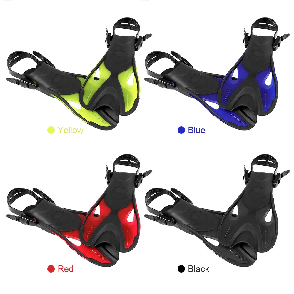 erwachsene/Kinder Anti-slip Schwimmen Flossen Verstellbaren Riemen Tauchen Flossen Offener Ferse Schwimmen Flossen Flossen Schnorcheln Scuba ausrüstung