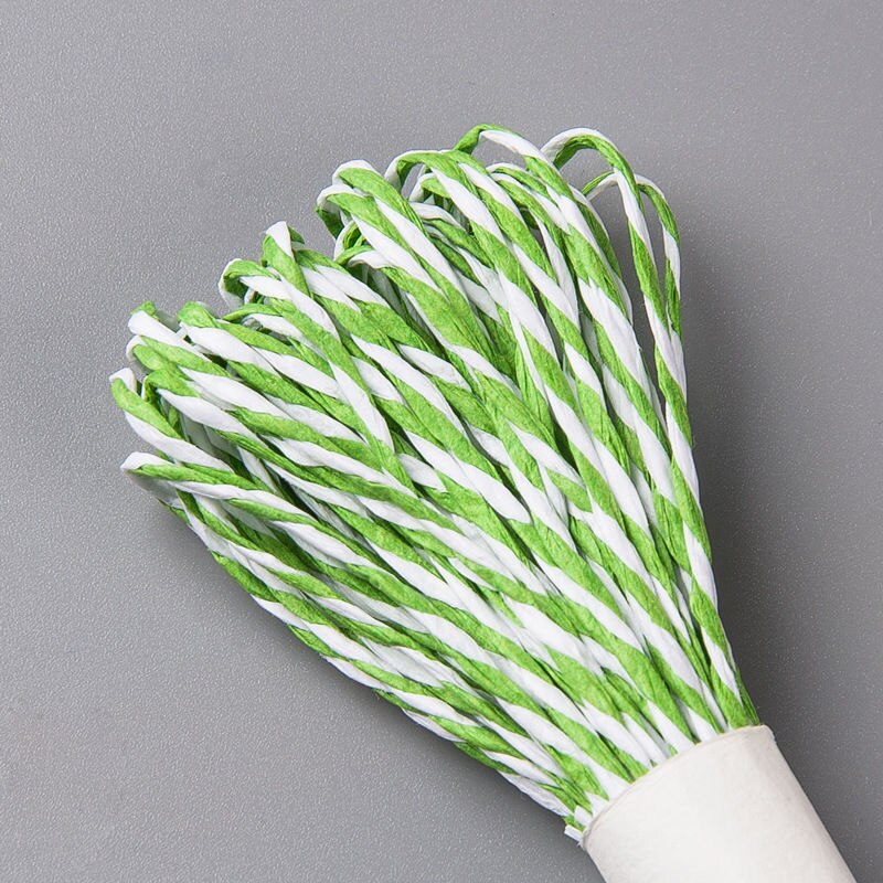 1 bundle 10 meters Natural Lafite Straw Rope String 2mm Rustic Wrap Packaging Line Wedding Decoration: 4