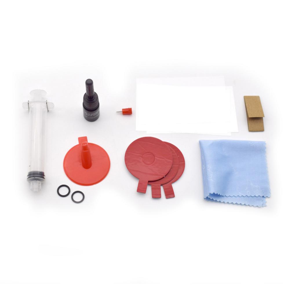Parabrisas de coche Kit de reparación de cristal de 60ML de vidrio de Auto coche parabrisas de grieta de Chip blanco