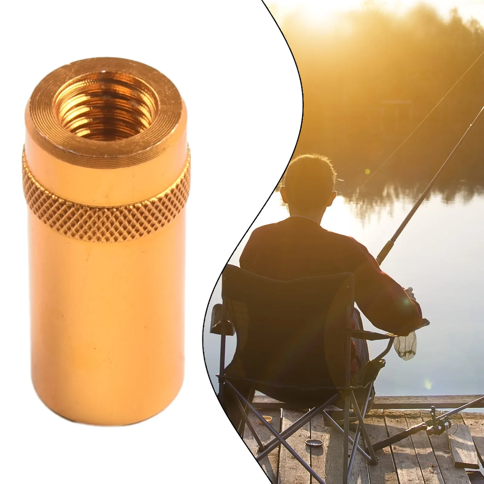Duurzame Doe-Het-Zelf Visnet Connector Vissen Landingsnet Adapter Bruikbaar Gloednieuw Mooi: WHITE