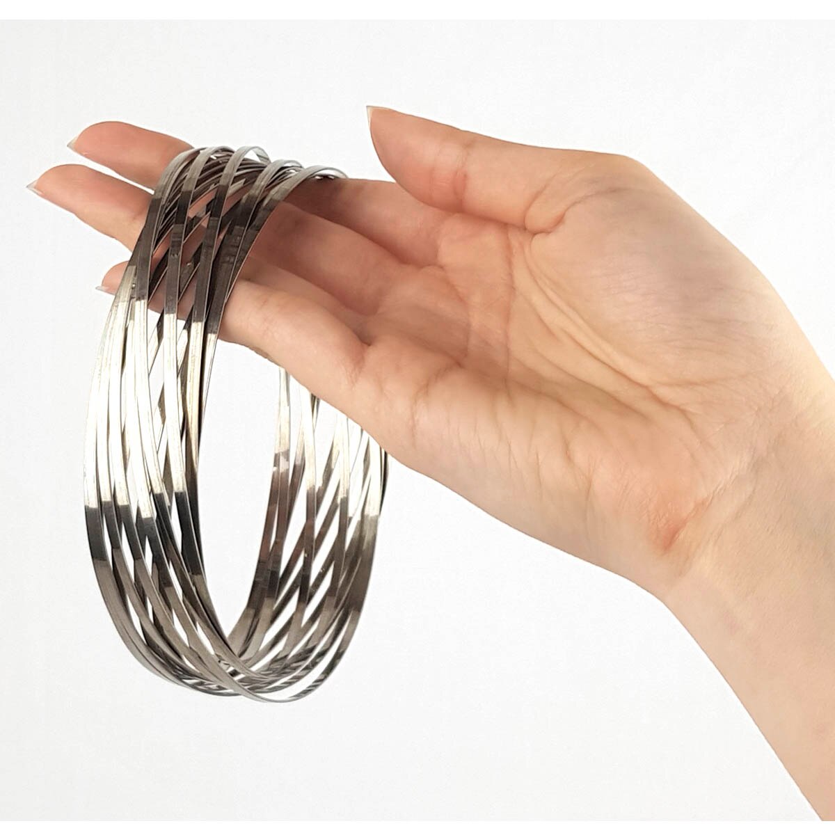 Slinky Rvs Arm Set, Pull, Pass, Wiel, Jongleren, Fun, Creatieve, kinetische Speelgoed, Spel, Games, Speelgoed, Speelgoed