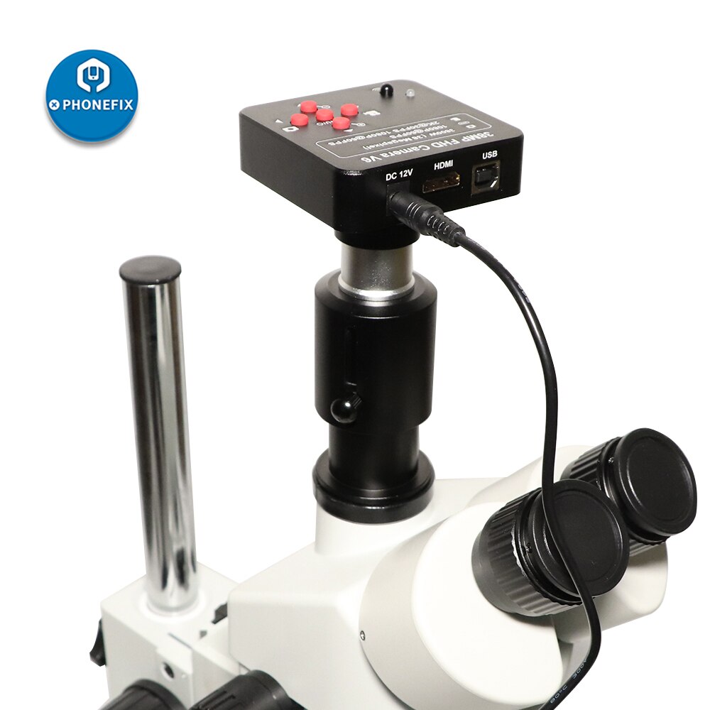 48 Led Industriële Microscoop Camera Lichtbron Rin... – Grandado