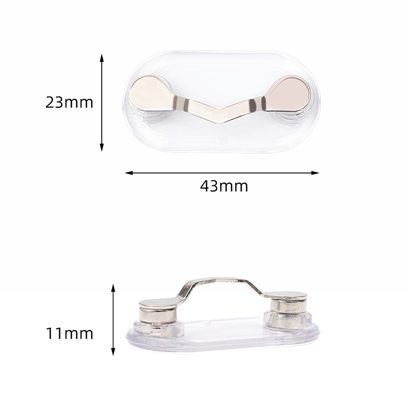 2/1PCS Magnétique Accrocher Porte-Lunettes Multifonction Lunettes De Soleil Casque Ligne Clips Lunettes Crochet Vêtements Aimant Clip Boucles