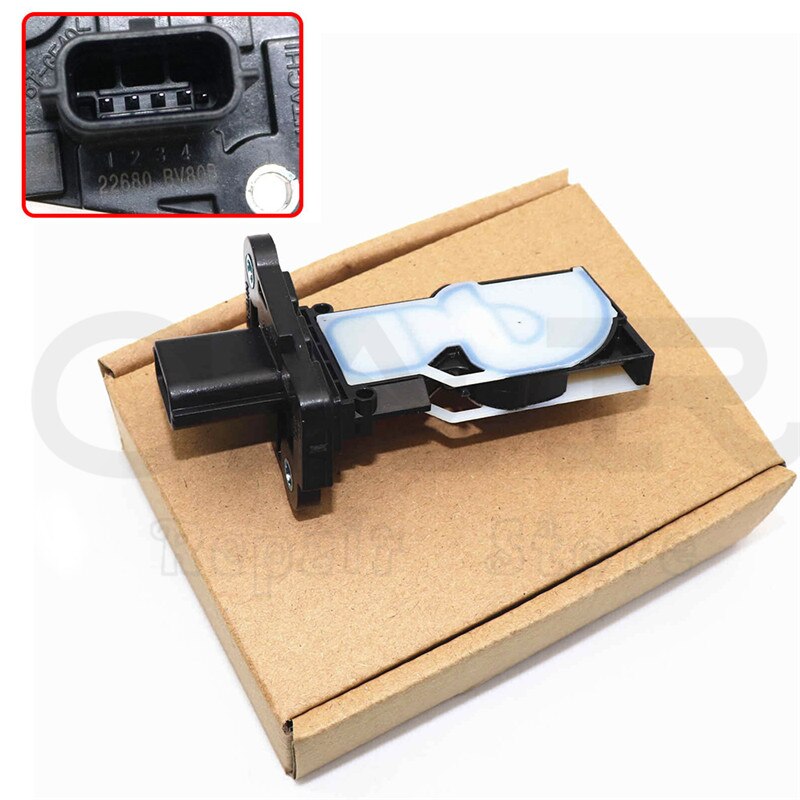 Genuine MAF Mass Air Flow Sensor Meter 22680-BV80B For Nissan Altima Juke 4Cyl Sentra Rogue 22680BV80B 22680-BV80A 2505059