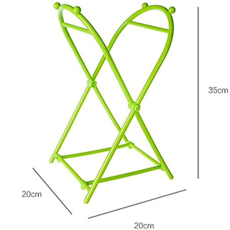 Cubo de basura plegable tipo X, porta bolsa de basura de plástico, estante de almacenaje para Cocina