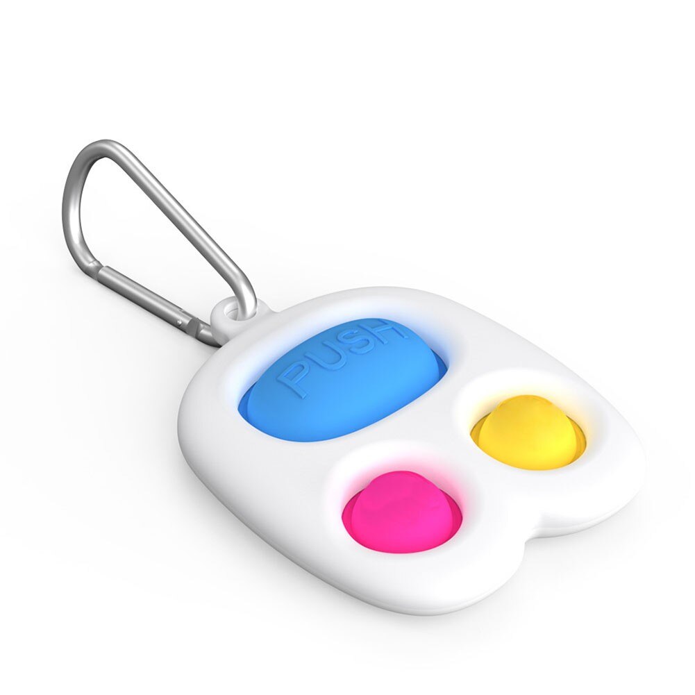 Simple Dimple Toy Stress Relief Toy Anti Stress Hand Fidget Sensory Toys For Kid Adults Reliever Fun Team Sports Outdoor Tool
