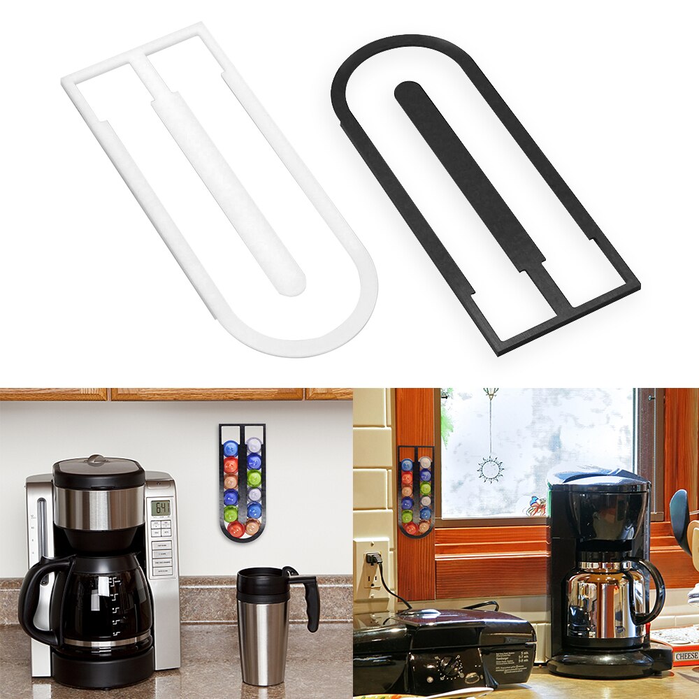Nespresso Coffee Capsule Bracket Pods Holder Coffee Capsule Stand Dispenser Capsules Storage Shelve Organization Tower Holder