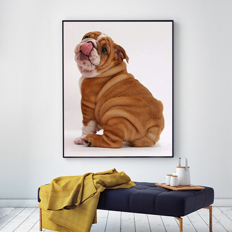 paint by number art painting by numbers Bernese Mountain Dog Shar Pei