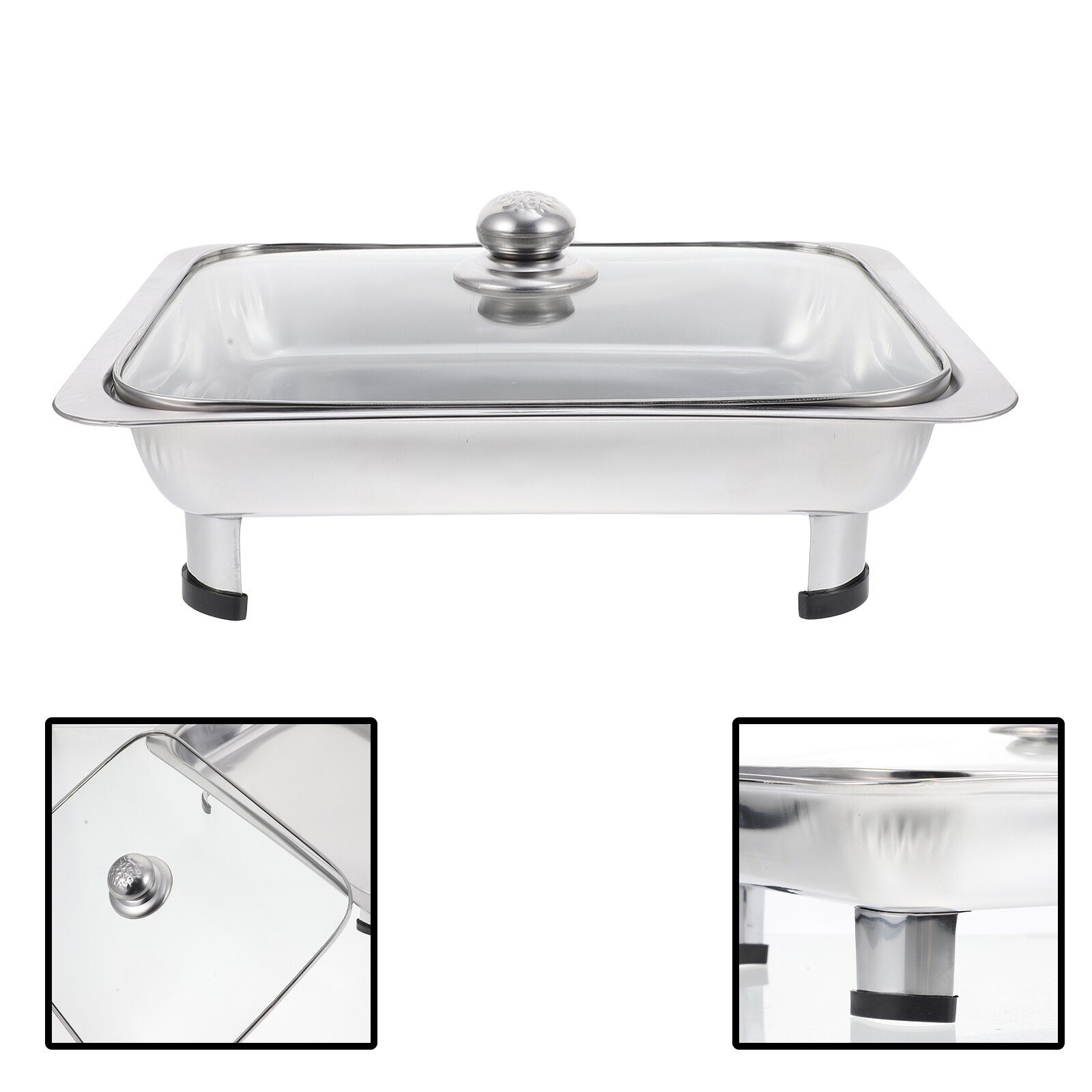 Ombrellone Quadrato 3x3Mt Color Bianco Per Arredamento Esterno Bar Ristorante Pizzeria