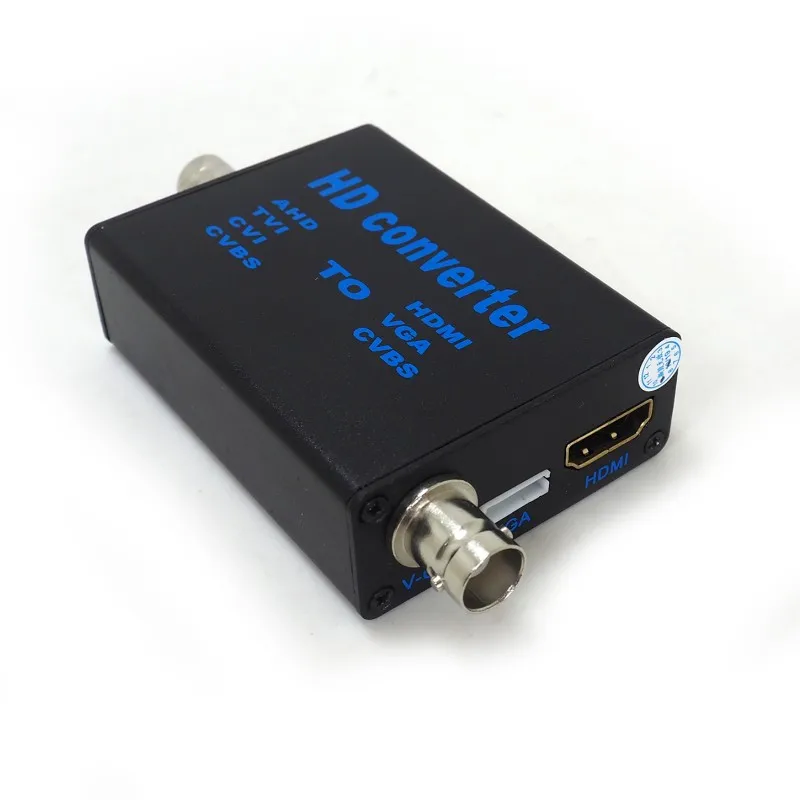 HD Converter 4-in-1 high definition video signaal converter AHD41, AHD/TVI/CVI/CVBS signaal naar HDMI/VGA/CVBS signaal converter