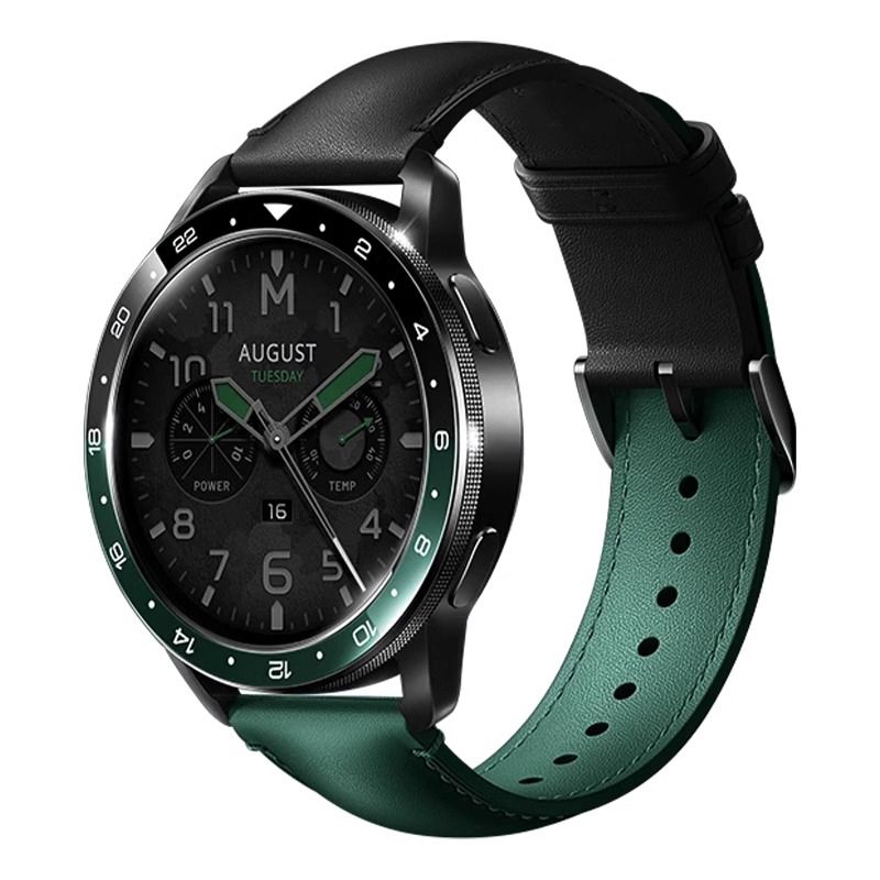 Lünettenarmband-einstellen für Xiaomi S4 S3 Uhr. Aktiviertes Zifferblatt (nicht Original kundenspezifisch). Uhren nicht Ich bin Lieferumfang enthalten: XXL / Grün