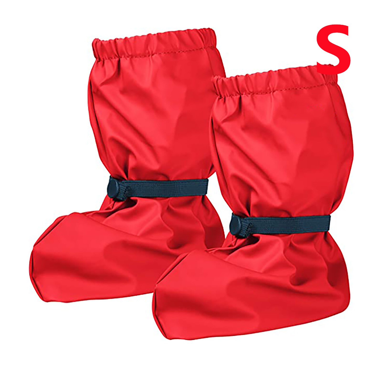 Waterdichte Regen Schoen Cover Slip Verdikking Slijtvaste Mannen En Vrou Paraplu Accessoires: Red S