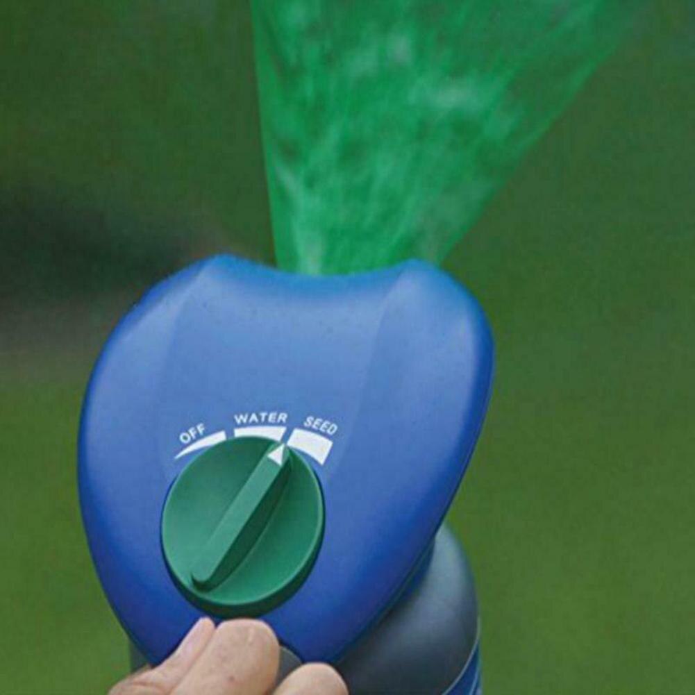 Neue Garten Samen Sprayer Kombination Flüssigkeit Rasen Samen Sprinkler System Gras Kunststoff Samen Sprayer Gießkanne Schnelle Einfach Spritzen