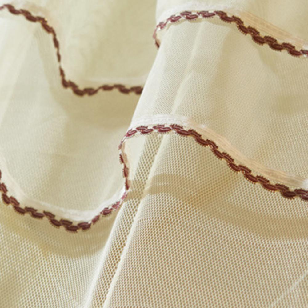 50%HOTMosquito Net Round Top Stimulation Butterfly Pin Polyester Fiber Decorative Bed Canopy for Student